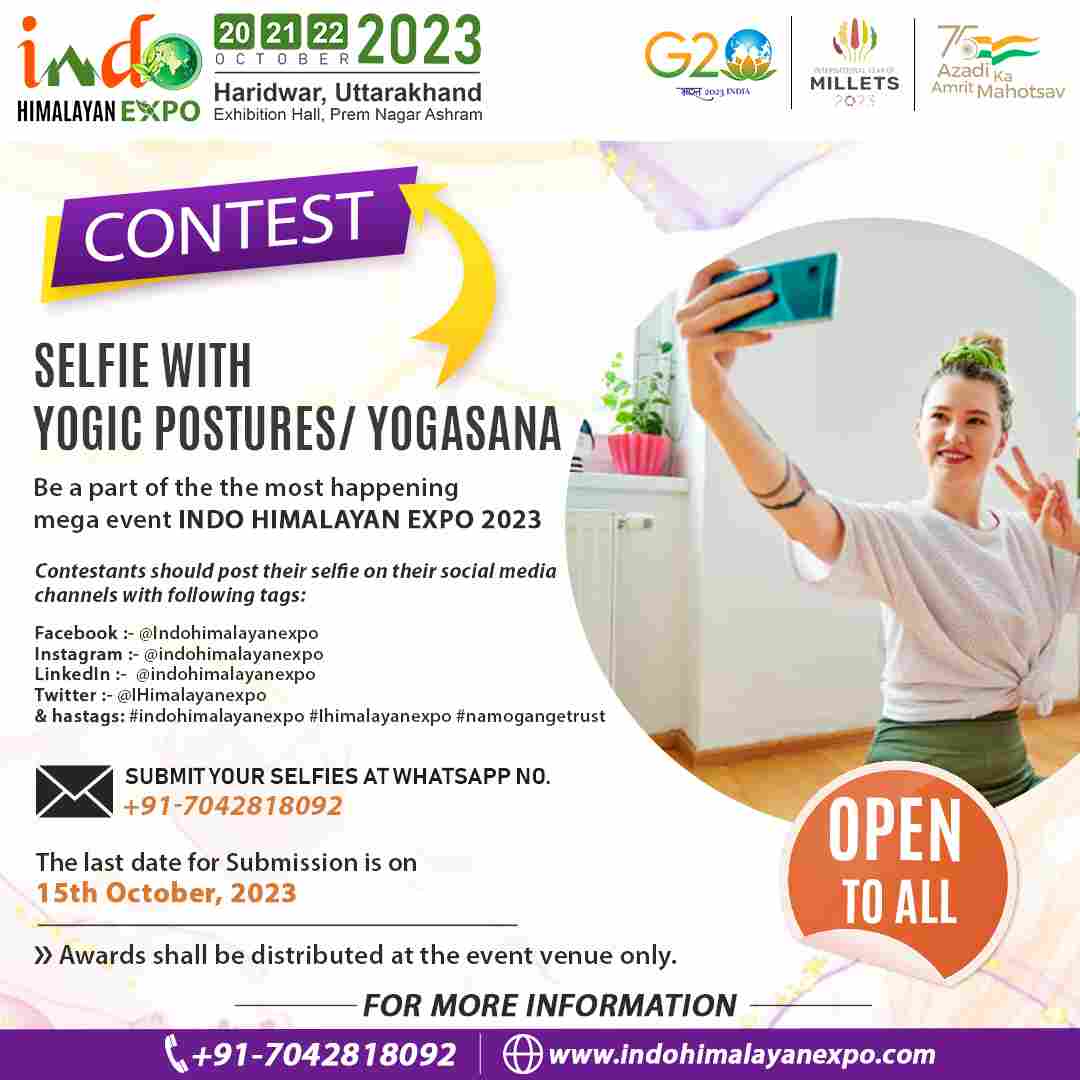Selfie With Yogic Postures/Yogasana